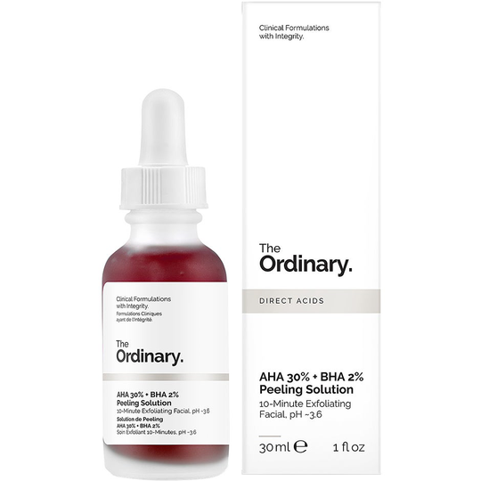 The Ordinary AHA 30% + BHA 2% Peeling Solution, 30 ml The Ordinary Kasvokuorinnat