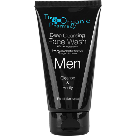 Men Deep Cleansing Face Wash, 75 ml The Organic Pharmacy Ihonpuhdistus