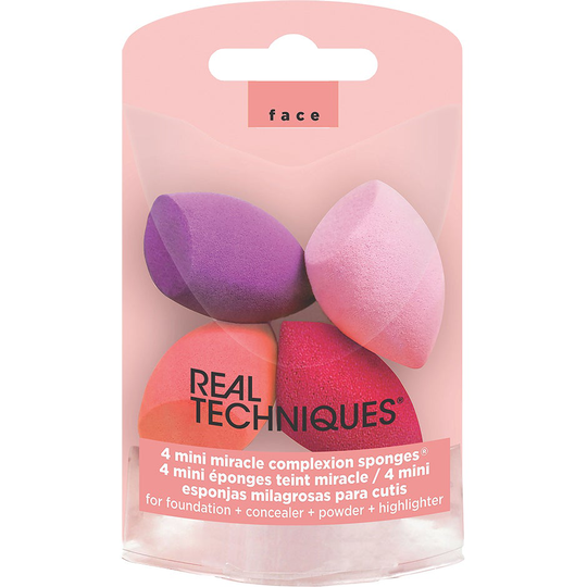 Real Techniques 4 Mini Miracle Complexion Sponges, Real Techniques Meikkisienet
