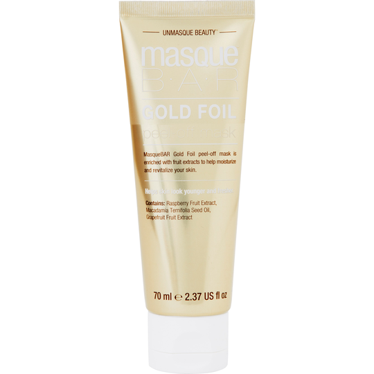 MasqueBar Gold Foil Peel-Off Mask Tube 70 ml