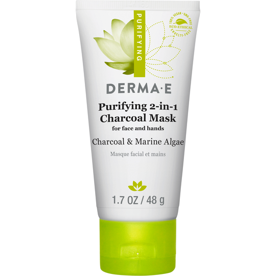 DERMA E Purifying 2-In-1 Charcoal Mask