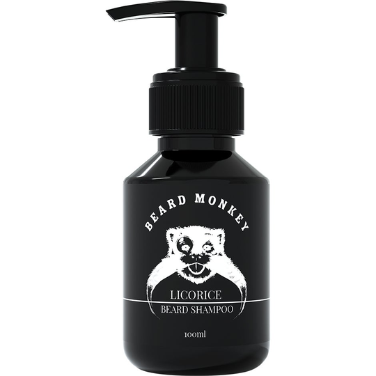 Licorice Beard Shampoo, 100 ml Beard Monkey Parta & Viikset