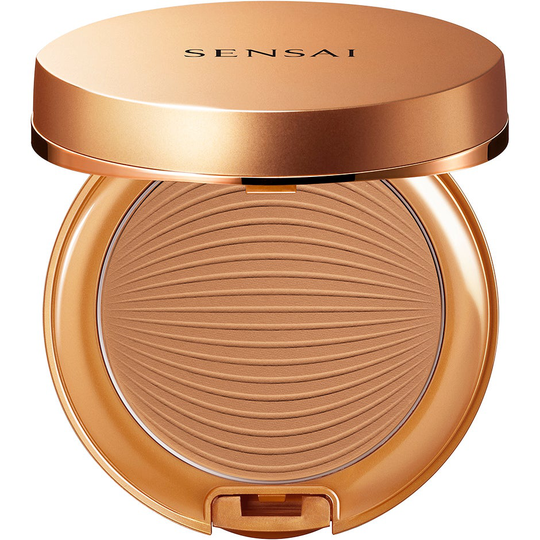 Silky Bronze Natural Veil Compact, Sensai Aurinkopuuteri