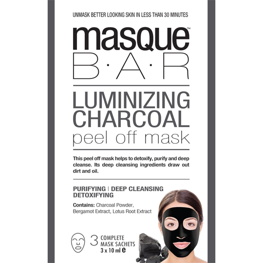 MasqueBar Luminizing Charcoal Peel Off Mask 30 ml