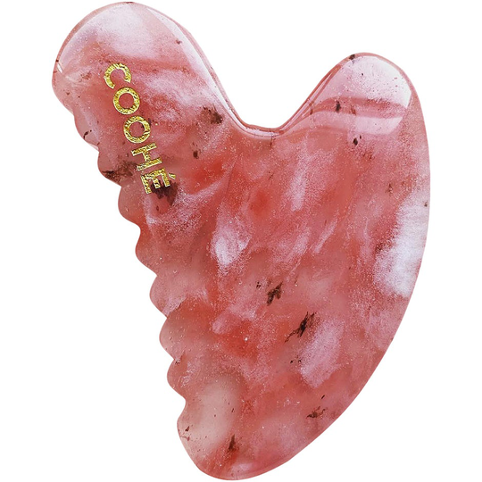Gua Sha Red Fluorite Quartz, Coohé Ihonhoitolaitteet