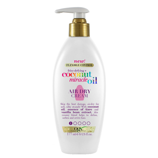 Coconut Miracle Oil Air Dry Cream, 177 ml OGX Lämpösuoja