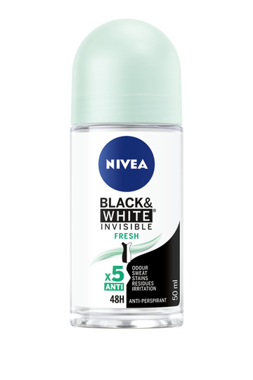 Invisible Black & White, 50 ml Nivea Deodorantit