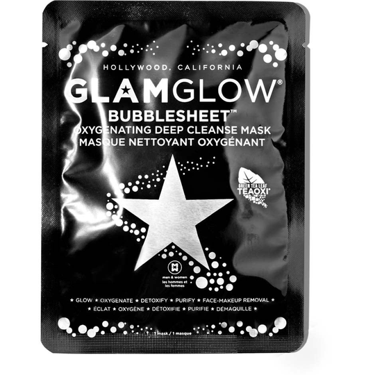 Bubblesheet Oxygenating Deep Cleanse Mask, GlamGlow Kasvonaamiot
