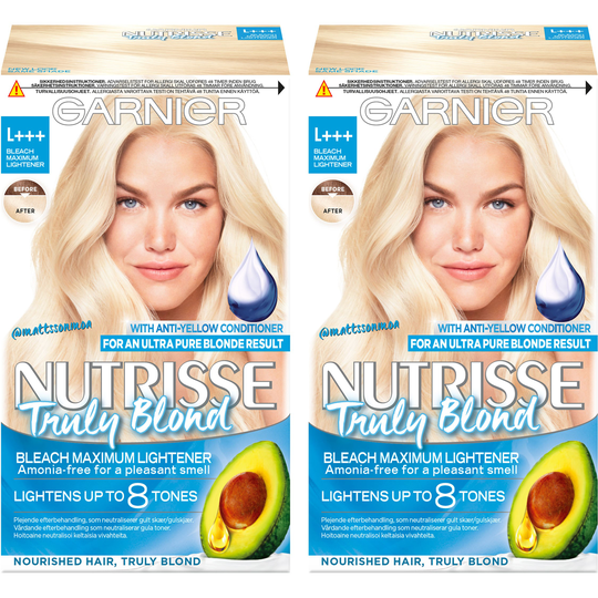 Garnier Nutrisse Truly Blond Ultimate Blonding Duo