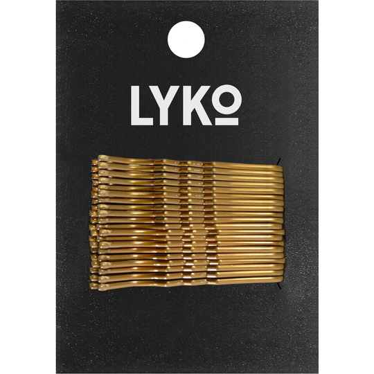LYKO Hairpins 45mm 20 pack Brown 20 pack
