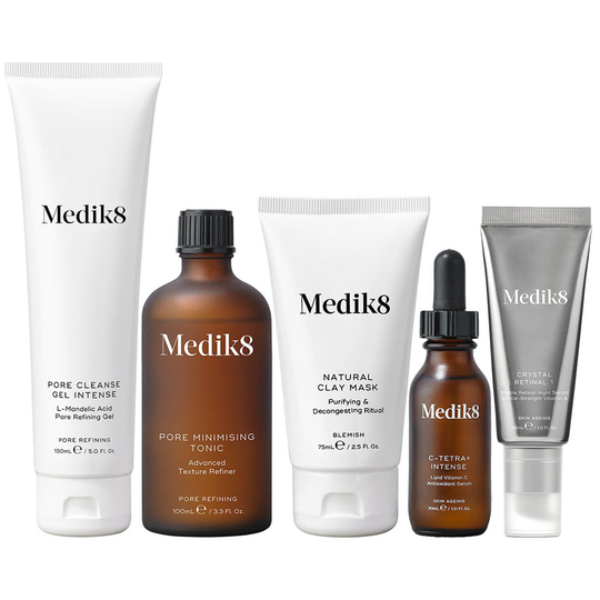 Pore Refining Routine, Medik8 Ihonhoitopakkaukset