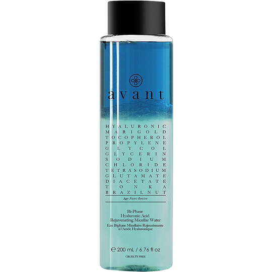 Bi-Phase Hyaluronic Acid Rejuvenating Micellar Water, 200 ml Avant Skincare Kasvovedet
