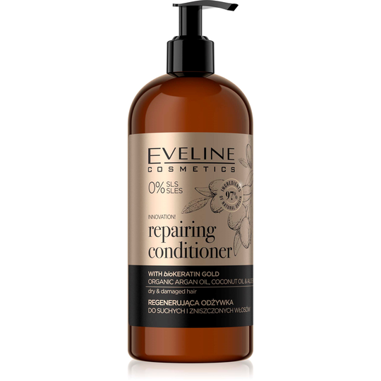 Eveline Cosmetics Organic Gold Repairing Hair Conditioner 500 ml