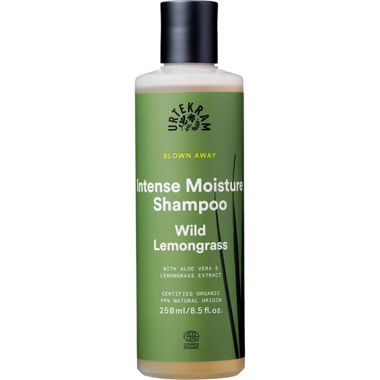 Urtekram Blown Away Wild Lemongrass Intense Moisture Shampoo 25