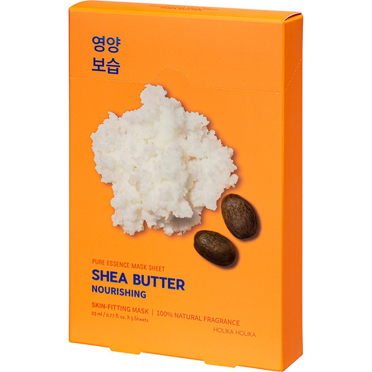 Pure Essence Mask Sheet Pack Shea Butter, Holika Holika Vartalovoit