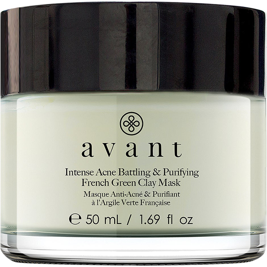 Intense Acne Battling & Purifying French Green Clay Mask, 50 ml Avant Skincare Kasvonaamiot