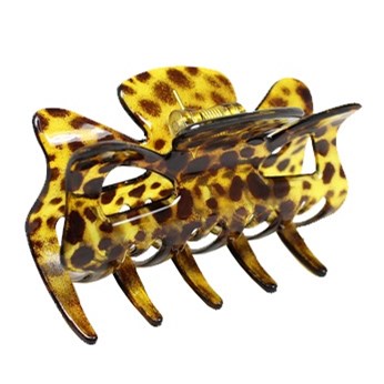 LYKO Hiusklipsi eläinkuosilla transparent Brown