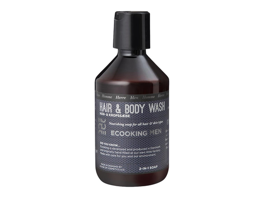 Men Hair & Body Shampoo, 250 ml Ecooking Suihku- & Kylpytuotteet miehille