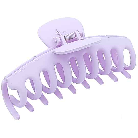LYKO Hair Clip Rubberized 11 cm Purple
