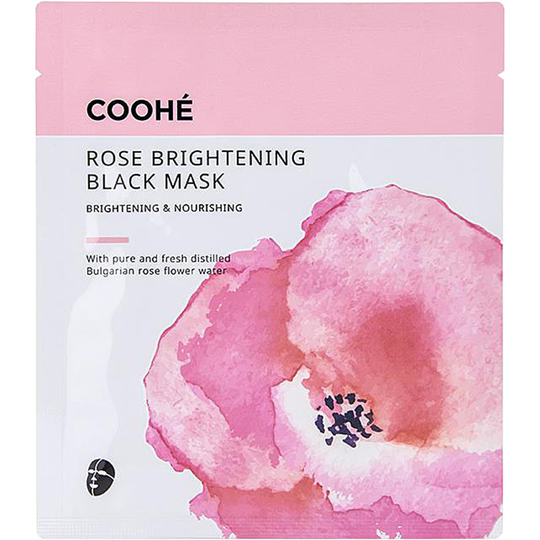 Rose Brightening Black Mask, Coohé Kasvonaamiot