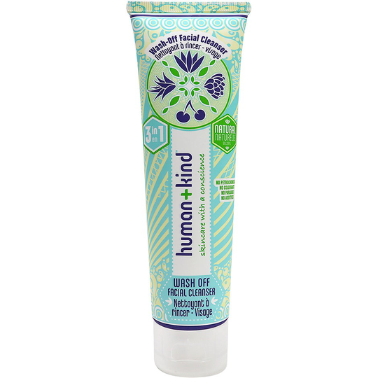 Wash+Off Facial Cleanser, 100 ml Human+Kind Ihonpuhdistus