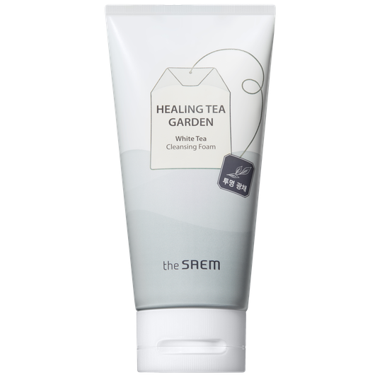 The Saem Healing Tea Garden White Tea Cleansing Foam Espuma Limpi