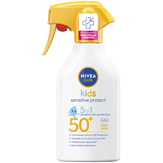 NIVEA Sun Kids Sensitive Protect & Play Sun Spray 50+ 270 ml