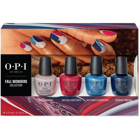 OPI Fall '22 Fall Wonders Fall '22 Mini Nail Lacquer 4-Pack