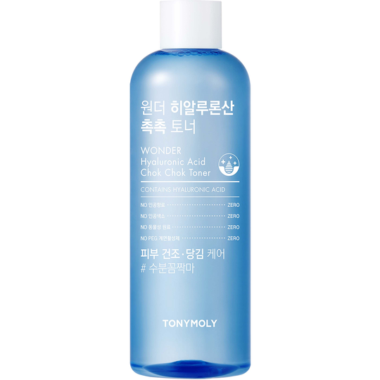 Tonymoly WONDER Hyaluronic Acid Chok Chok Toner 500 ml