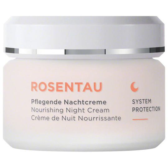 Rosentau Nourishing Night Cream, 50 ml Annemarie Börlind Yövoiteet