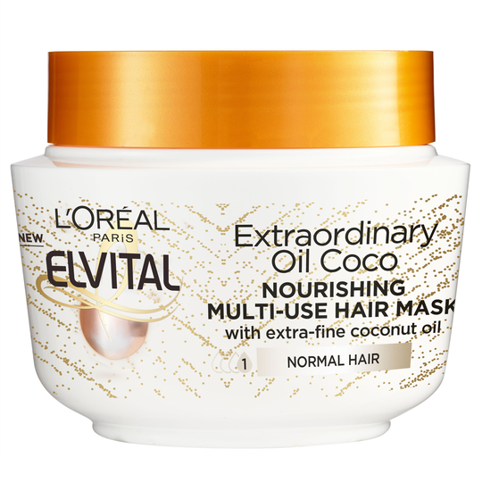 Loreal Paris Elvital Extraordinary Oil Coconut Multi-use hair Mas