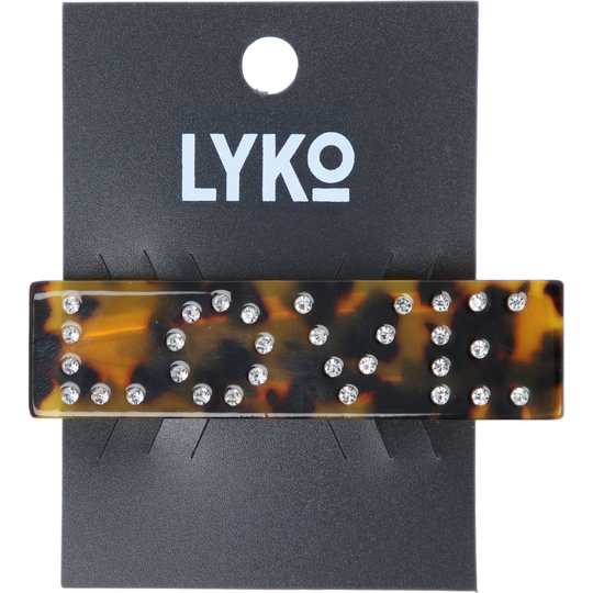 LYKO Barrette LOVE Brown