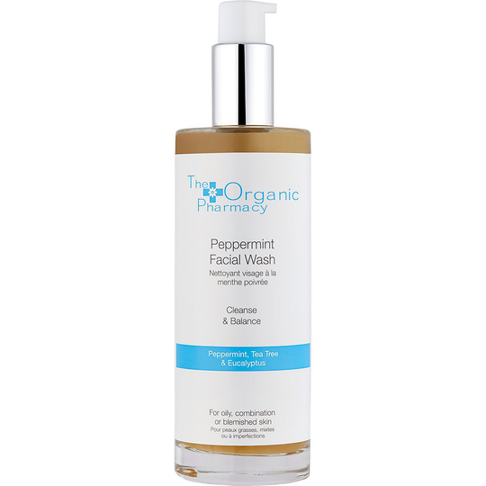 Peppermint Facial Wash, 100 ml The Organic Pharmacy Ihonpuhdistus