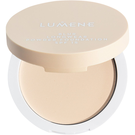 Blur Longwear Powder Foundation SPF 15, Lumene Meikkivoide