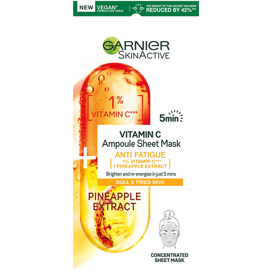 Garnier Skin Active Vitamin C Ampoule Sheet Mask