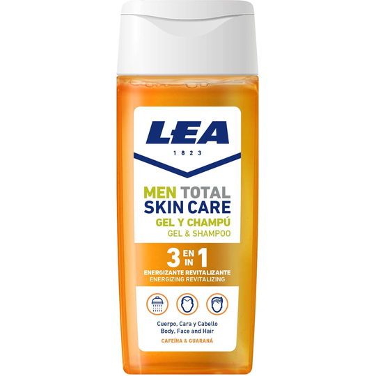 LEA Men 5 in 1 Energizing Revitalizing Shower Gel and Shampoo 300