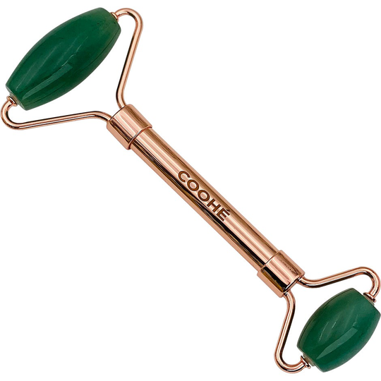 Jade Roller Aventurine Quartz Green, Coohé Ihonhoitolaitteet