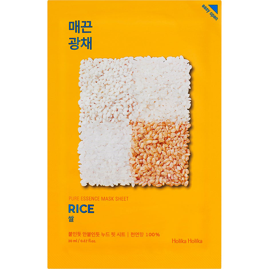Holika Holika Pure Essence Mask Sheet - Rice, Holika Holika K-Beauty