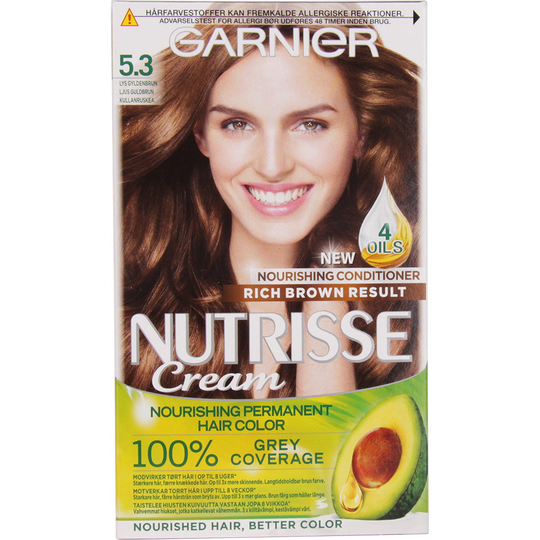 Garnier Nutrisse Macadamia, Garnier Ruskeat hiukset