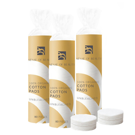 Organic Cotton Pads, Sense Of Beauty Ihonhoitolaitteet