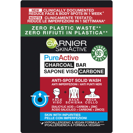 Garnier Pure Active Skin Active Pure Active Charcoal Bar