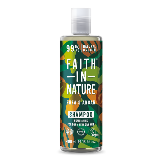 Faith In Nature Shampoo Shea & Argan 400 ml