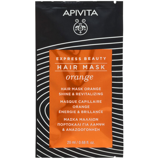 APIVITA Express Beauty Hair Shine & Revitalizing Hair Mask 20 m