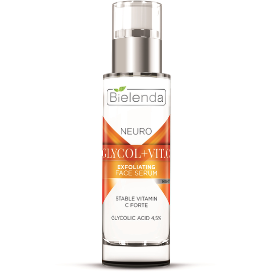 Bielenda NEURO GLICOL + VIT. C exfoliating rejuvenating serum for