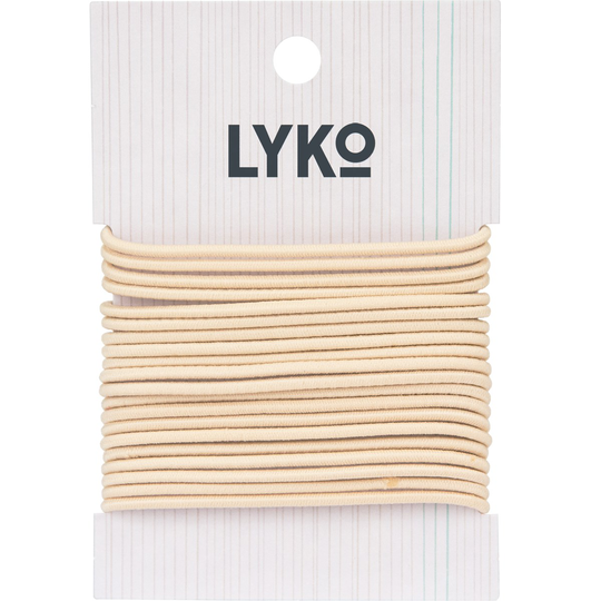 LYKO Hair Tie Blonde 20-Pack