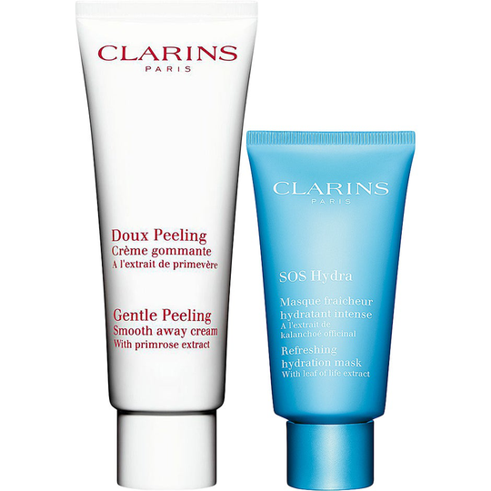 Mask & Peeling Duo, Clarins Kasvokuorinnat