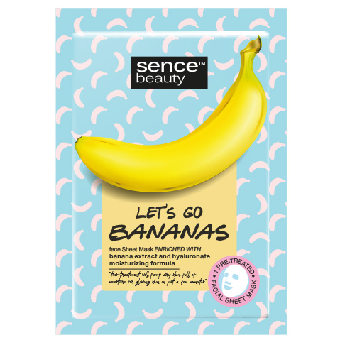 Sencebeauty Facial Mask Lets Go Bananas