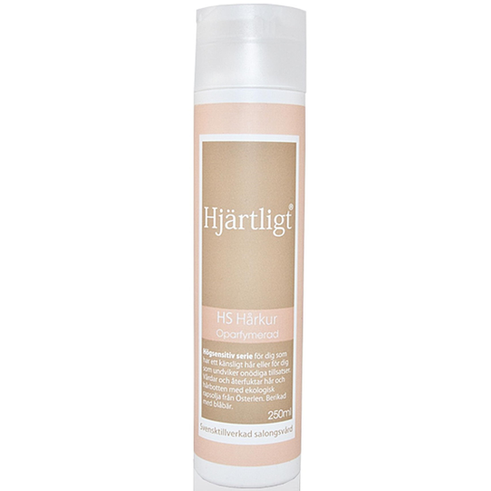 Hjärtligt Högsensitiv High Sensitive Hiusnaamio 250 ml