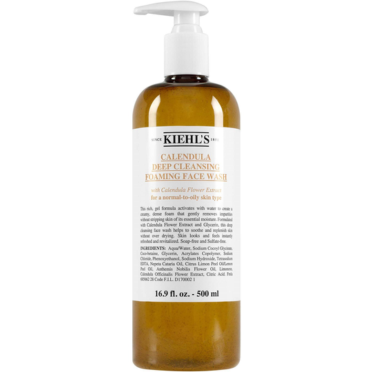 Kiehl's Calendula Deep Cleansing Foaming Face Wash 500 ml