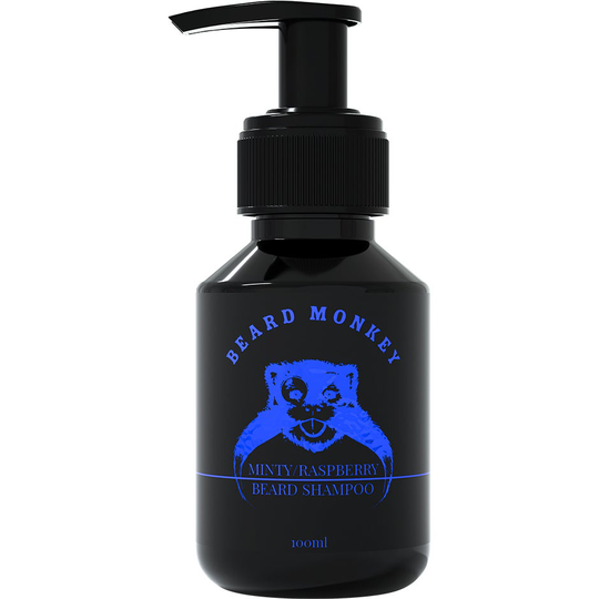 Minty & Raspberry Beard Shampoo, 100 ml Beard Monkey Parta & Viikset